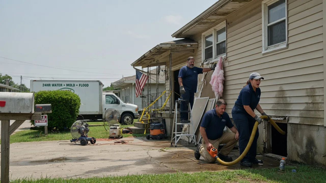 Water Damage Repair in Fifty Six, AR near me
